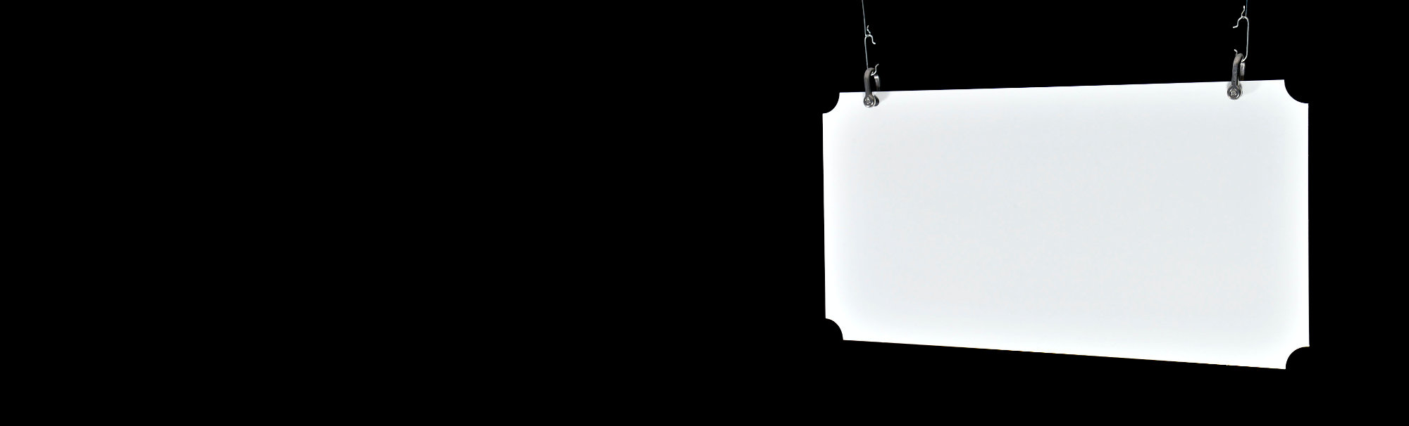 Aluminium Suspended Signs